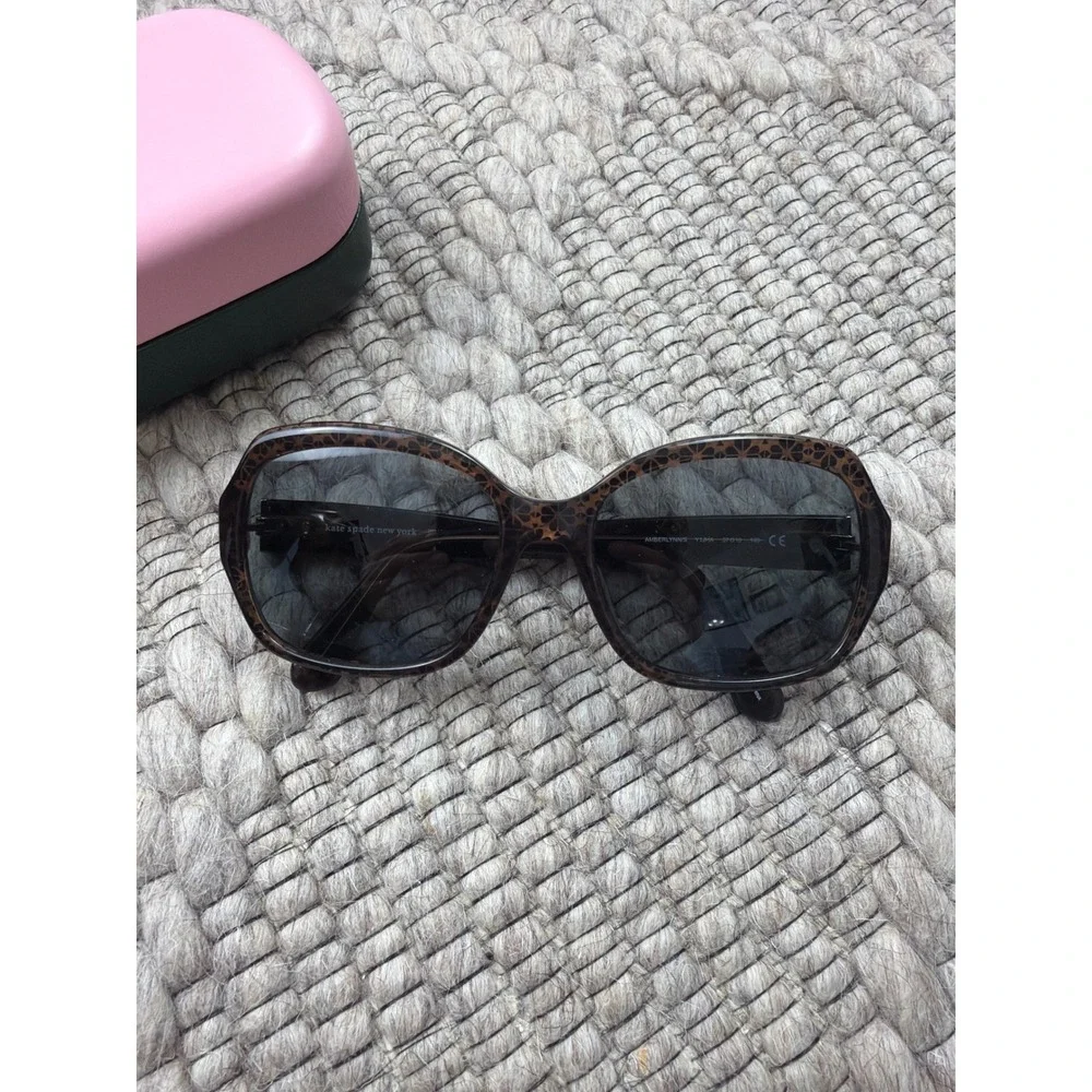 Kate Spade Sunglasses Women Amberlynn/S Tortoise Square Spade 57mm Frames Only